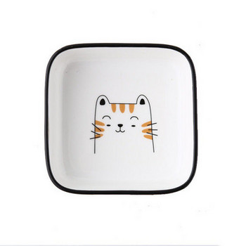 Керамична купичка за котки с апликация
