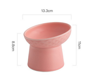 Κεραμικό μπολ για φαγητό και νερό για γάτες