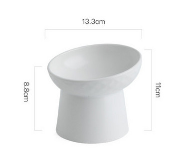 Κεραμικό μπολ για φαγητό και νερό για γάτες