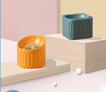 Bol din ceramica in diferite modele pentru pisici