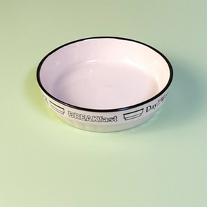 Bol din ceramica pentru mancarea pisicilor in doua dimensiuni