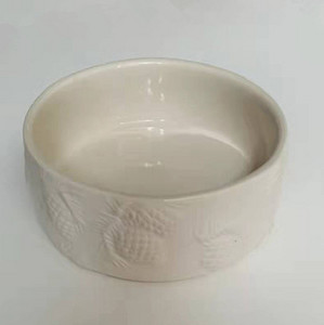 Керамична кръгла купа с неплъзгащо се дъно