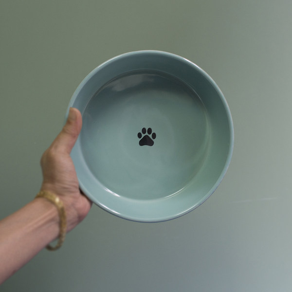 Керамична кръгла купа с неплъзгащо се дъно