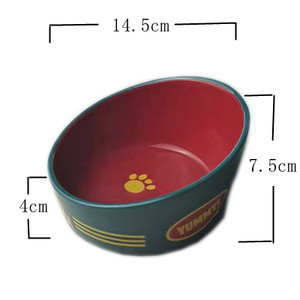 Keraamiline kauss kassitoidu jaoks - mitu mudelit