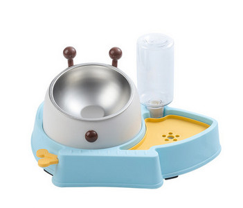 Kolmes värvitoonis metallist toidukauss