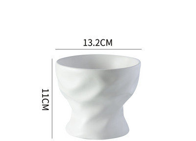 Ψηλόποδα μπολ κεραμική γάτα μπόουλινγκ κυρτή δημιουργική γάτα duisine μπολ πόσιμου νερού αντιολισθητική προστασία αυχενικής μοίρας σπονδυλικής στήλης Amazon