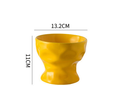 Ψηλόποδα μπολ κεραμική γάτα μπόουλινγκ κυρτή δημιουργική γάτα duisine μπολ πόσιμου νερού αντιολισθητική προστασία αυχενικής μοίρας σπονδυλικής στήλης Amazon