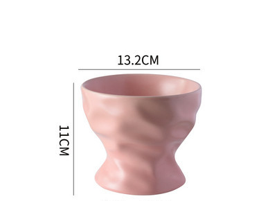 Ψηλόποδα μπολ κεραμική γάτα μπόουλινγκ κυρτή δημιουργική γάτα duisine μπολ πόσιμου νερού αντιολισθητική προστασία αυχενικής μοίρας σπονδυλικής στήλης Amazon