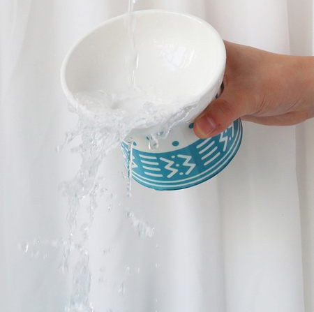 Bol din ceramică pentru pisici - două culori