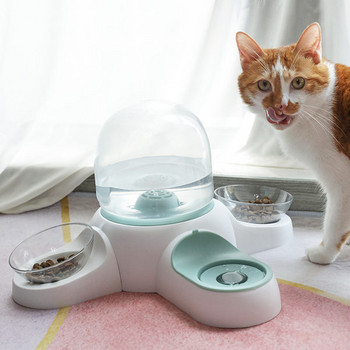 Купи за храна на котки с дозатор за вода