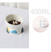 Bol rotund din ceramică pentru hrana pisicilor