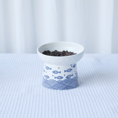 Bol din ceramica pentru mancare pentru pisici - doua modele