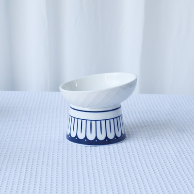 Bol din ceramica pentru mancare pentru pisici - doua modele