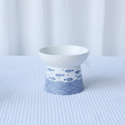 Bol din ceramica pentru mancare pentru pisici - doua modele