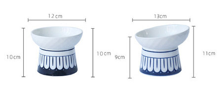 Bol din ceramica pentru mancare pentru pisici - doua modele