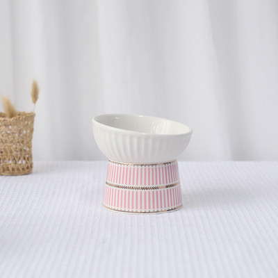 Κεραμικό μπολ για γάτες σε δύο χρώματα