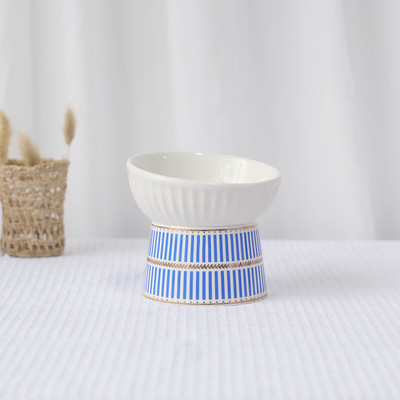 Κεραμικό μπολ για γάτες σε δύο χρώματα