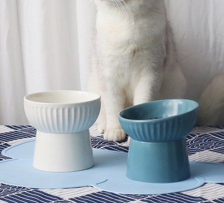 Bol din ceramică pentru pisici pentru mâncare