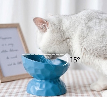 Κεραμικό μπολ για φαγητό ή νερό για γάτες