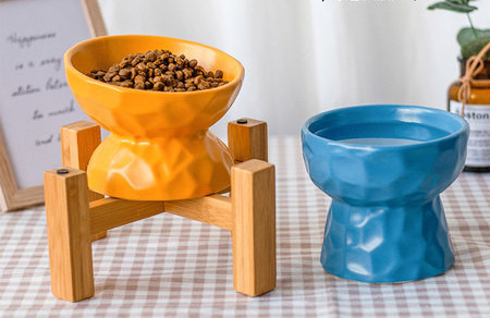 Bol din ceramică pentru hrană sau apă pentru pisici