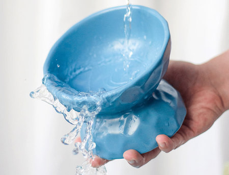 Bol din ceramică pentru hrană sau apă pentru pisici