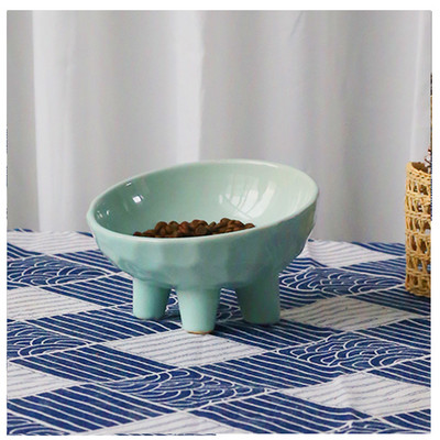 Керамична котешка купа за храна - един или два броя