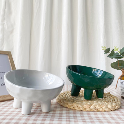 Керамична котешка купа за храна - един или два броя