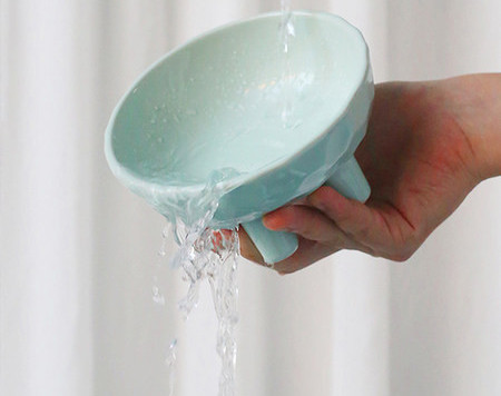 Керамична котешка купа за храна - един или два броя