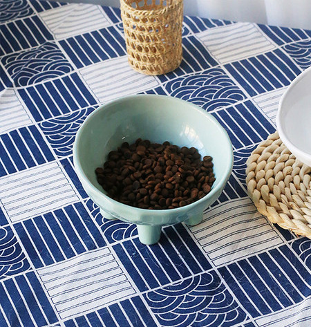 Керамична котешка купа за храна - един или два броя