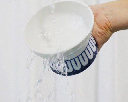 Bol din ceramică pentru pisici - două culori