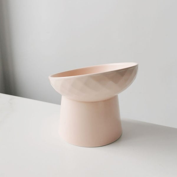 Керамична купа за храна на котки - един брой или два