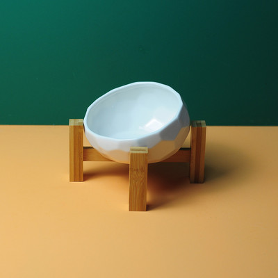 Μπολ με τροφή ή νερό για γάτες σε δύο μοντέλα