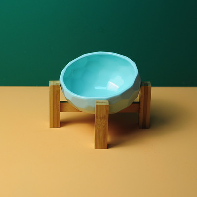 Μπολ με τροφή ή νερό για γάτες σε δύο μοντέλα