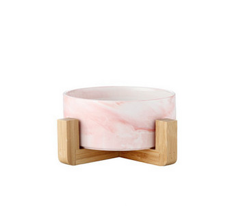 Στρογγυλό κεραμικό μπολ για γατοτροφή