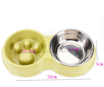 Купа за бавно хранене за котки и кучета