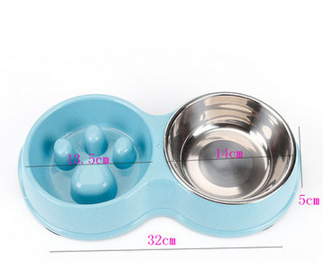 Купа за бавно хранене за котки и кучета
