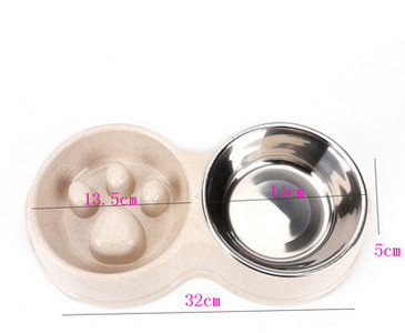 Купа за бавно хранене за котки и кучета