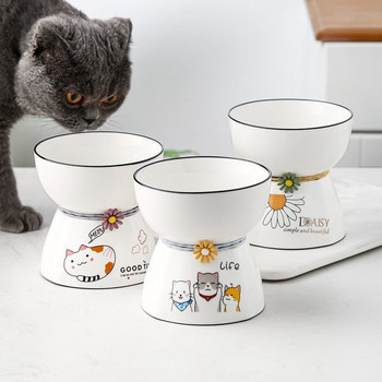 Керамична купа за  храна на котки