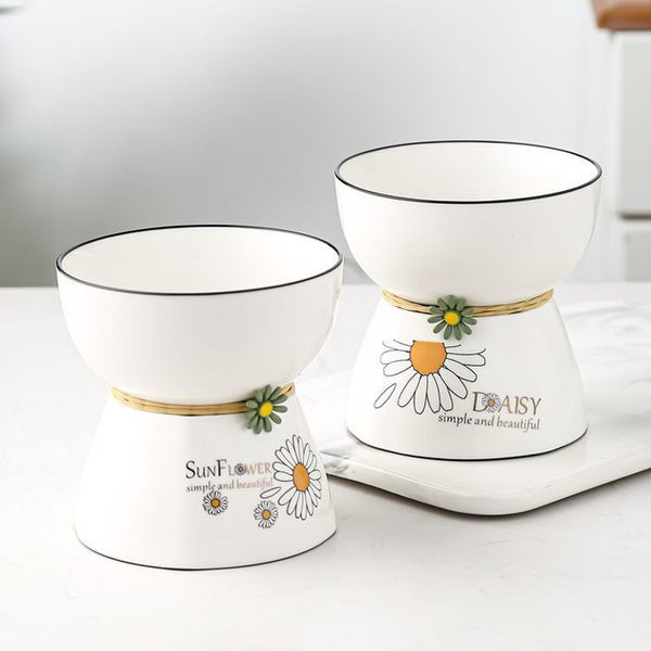 Bol din ceramica pentru mancarea pisicilor