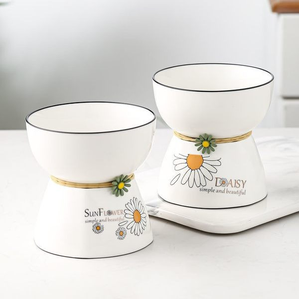 Bol din ceramica pentru mancarea pisicilor