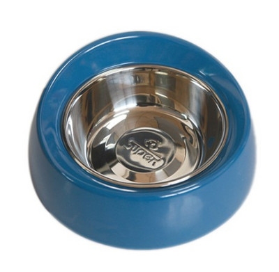 Bol din oțel inoxidabil pentru hrană pentru pisici