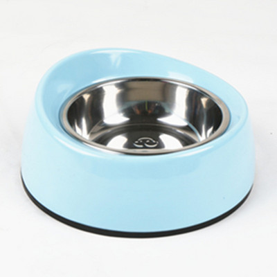 Bol din oțel inoxidabil pentru hrană pentru pisici