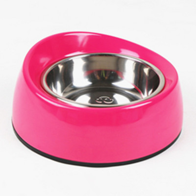 Bol din oțel inoxidabil pentru hrană pentru pisici