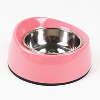 Bol din oțel inoxidabil pentru hrană pentru pisici