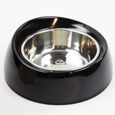 Bol din oțel inoxidabil pentru hrană pentru pisici