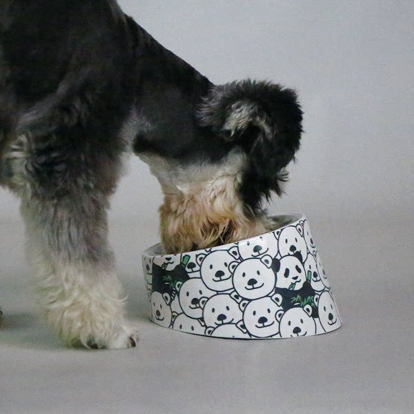 Bol rotund pentru hrana pentru pisici sau caini