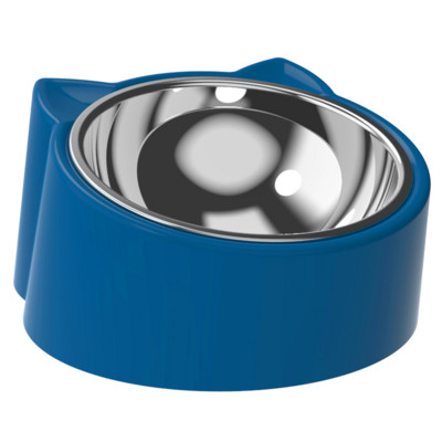 Bol în alb și albastru pentru animale de companie