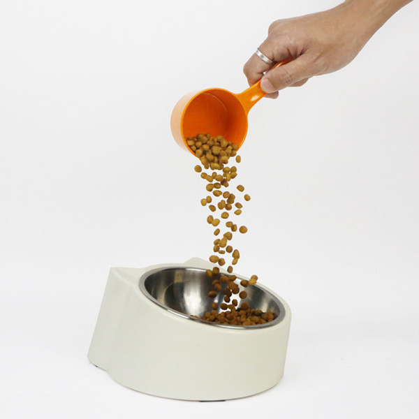 Bol în alb și albastru pentru animale de companie