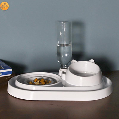 Kahekordne kauss veeautomaatiga kassidele