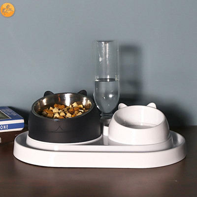 Kahekordne kauss veeautomaatiga kassidele